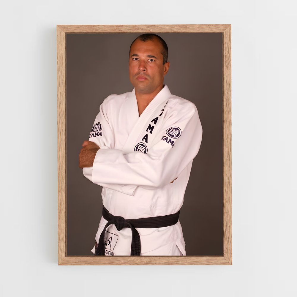 Poster Le Maître du Jiu-Jitsu – affiche Jiu-jitsu brésilien (vue 4)